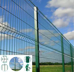 Garden Welded Wire Mesh Fence Supply and Fix