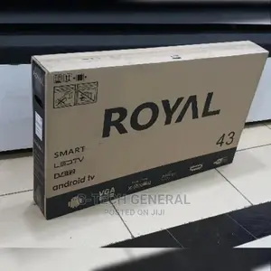 Royal 43" Smart Android Tv. Youtube, Netflix