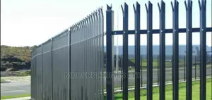 Post Panel Steel Iron Garden Privacy Fencing