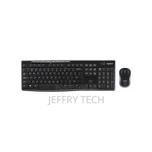 Logitech MK270 - Wireless Keyboard and Mouse - Black