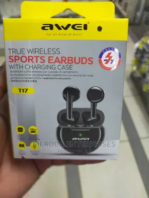 Awei Sports Earbuds With Charging Case