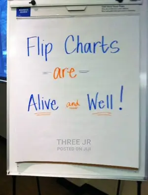 Flip Chart Stand Aluminum Framed Type
