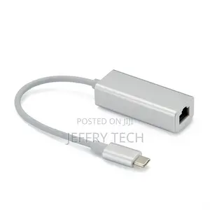 USB Type C 100mbps RJ45 Ethernet Network Card Adapter for Ma