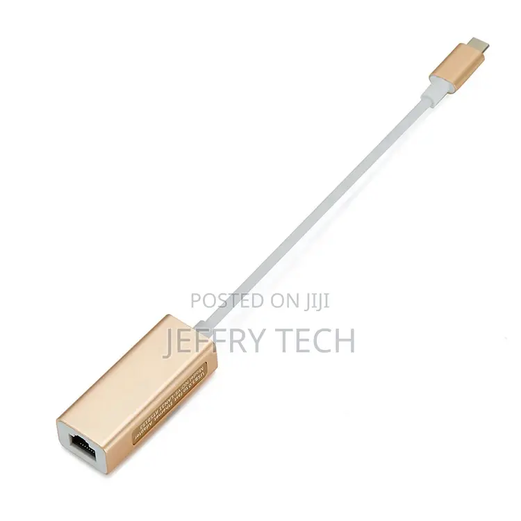 USB Type C 100mbps RJ45 Ethernet Network Card Adapter for Ma