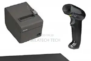 Epos Thermal Receipt Printer, Cash Drawer Barcode Scanner
