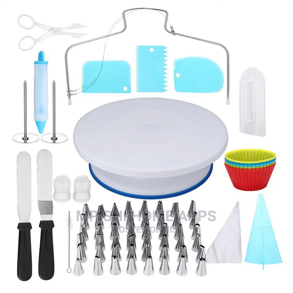 106pcs Cake Turntable Decorating Kit