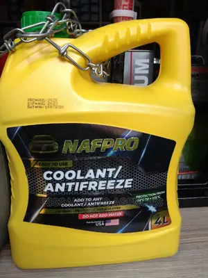 Nafpro Antifreeze Coolant Made in Europe.