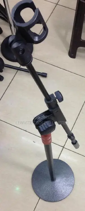 Round Bass Microphone Stand