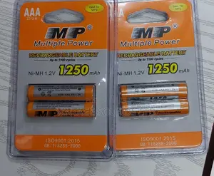 Multiple Power Double Aaa Rechargeable Batteries
