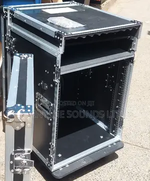 12u Flight Case Amplifier And And Mixer Mounting Rack