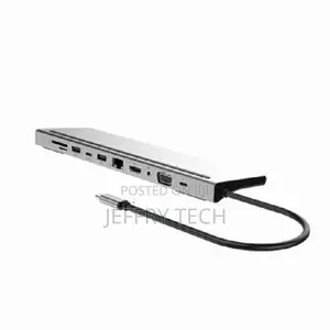 Multifunctional 11 in 1 USB C Hub Aluminum Alloy Type C Hub