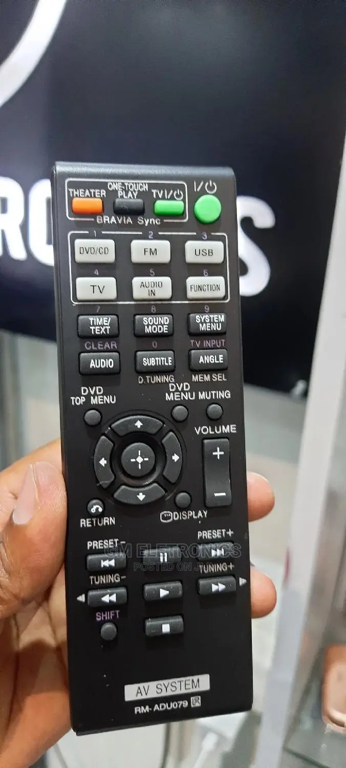 Sony Av System Replacement Remotes. (Dvd,Fm,Usb)