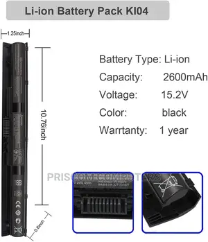 Hp KI04 Laptop Battery for HP Pavilion 14/15/17-Ab000 HSTNN