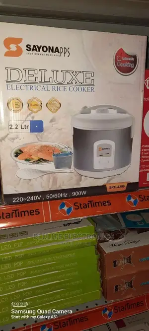 Sayonapps Deluxe Electrical Rice Cooker