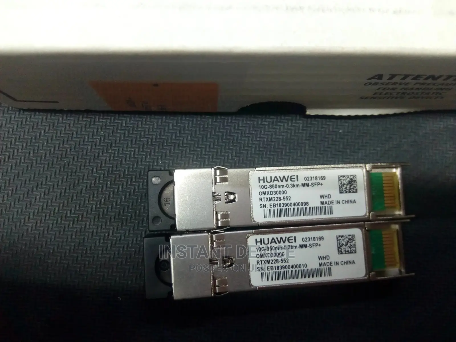 Huawei SFP + 10G Multi-Mode Module 850nm 0.3 Km LC