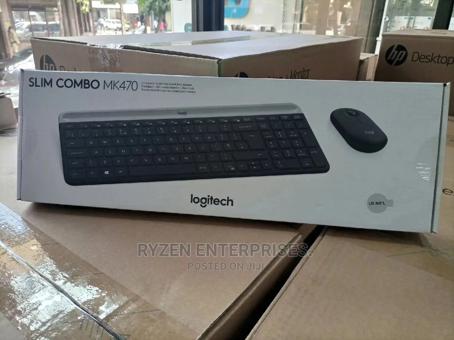 Logitech Slim Combo Mk470