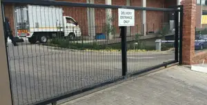 Anti-Climb Steel Fence Gate for Garden and Residence