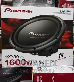 Pioneer 1600watts Double Coil Subwoofer