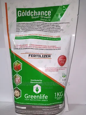 Gold Chance Super Growth Foliar Fertilizers 23.12.12+Te 1kg