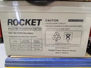 Rocket 100ah Solar Battery