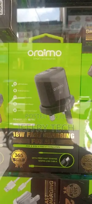 Oraimo 18w Fast Charging