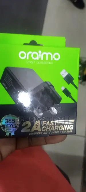 Oraimo 2a Fast Charger