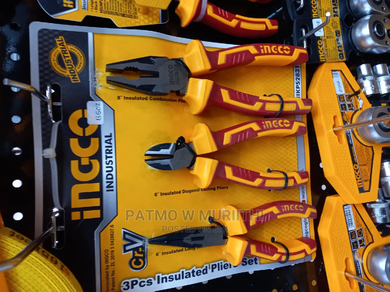 Ingco 3psc Plier Set