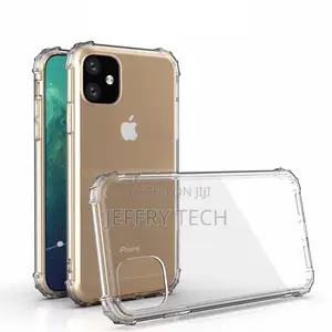 For iPhone 11 12 13 Pro Max Case Slim TPU Rubber Transparent