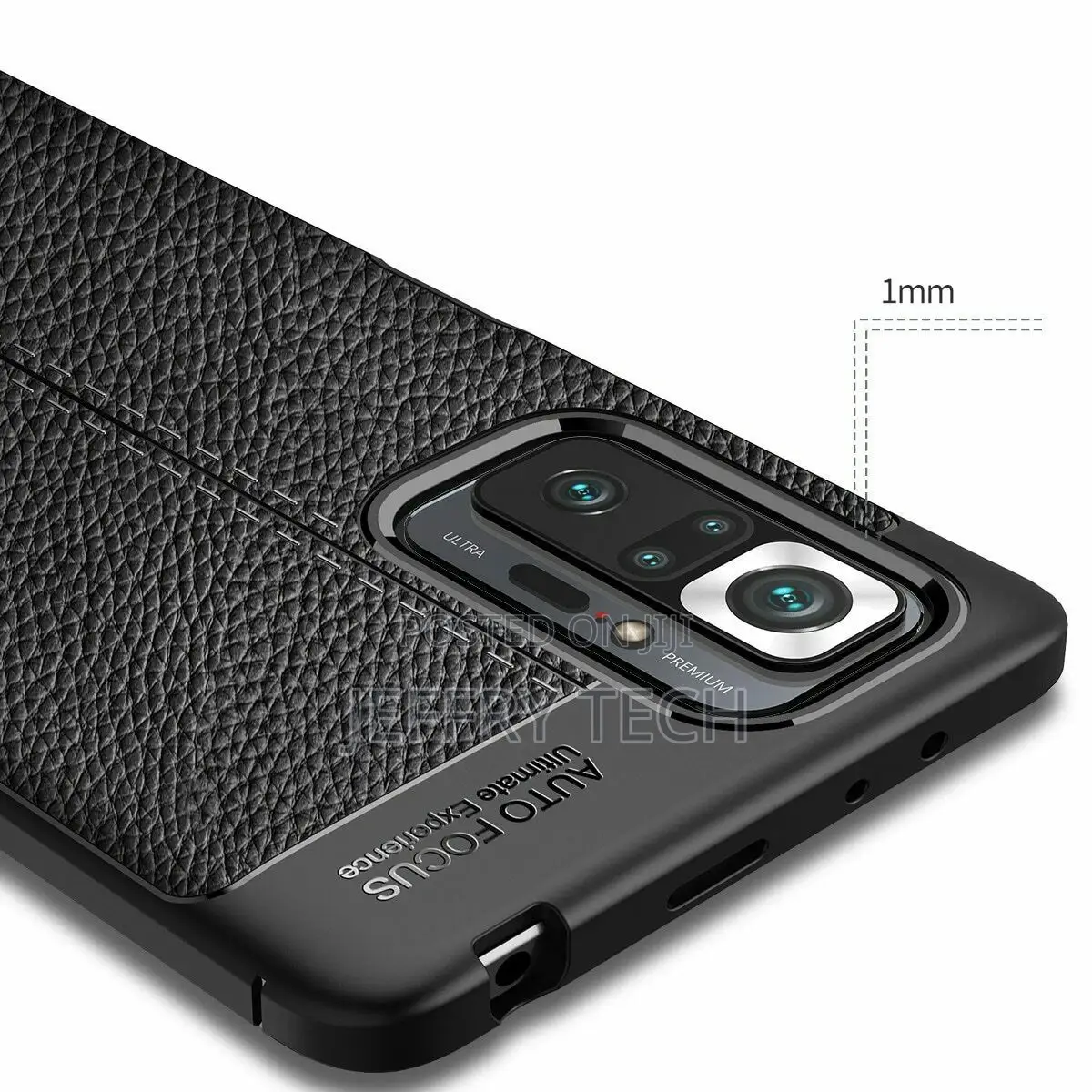 Xiaomi Redmi Note 10 Case / Note 10 Pro Cover Leather Back B
