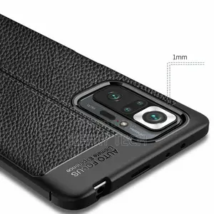 Xiaomi Redmi Note 10 Case / Note 10 Pro Cover Leather Back B