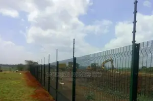 Electric Fence Topped High Anti Climb Fence Installation