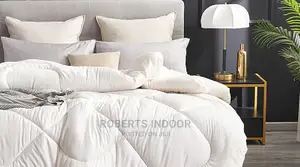 White Binded Cotton Duvet