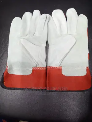Rigger Style Cowspilt Double Palm Gloves