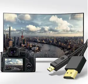 Micro HDMI to HDMI Cable for Gimbal, Hero 7 Black, Canon Cam