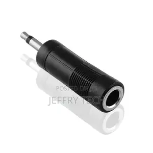 Adapter 6,3mm Jack Connector Socket Stereo on 3,5mm Headphon