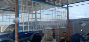 Waterproof Car Wash Partition - PVC Clear Transparent