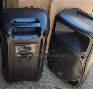 2pcs Plastic Midrange Speakers (Black )