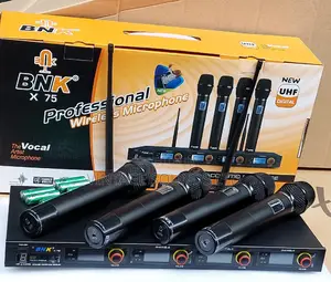 Bnk X75 Uhf 4 Wireless Microphone