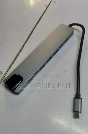 8 in 1 Type C to HDTV HDMI SD CARD TF Card Adapter