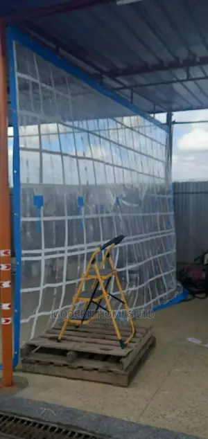 Heavy-Duty Clear Car Wash Partition for Factories,Warehouses