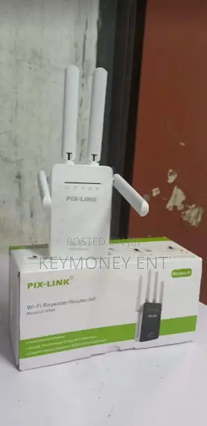 Pixlink 4 Antenna Wifi Repeater Booster Extender