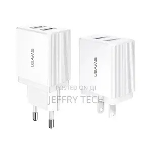 Us-Cc090 T24 2.1A Dual USB Travel Charger (Eu