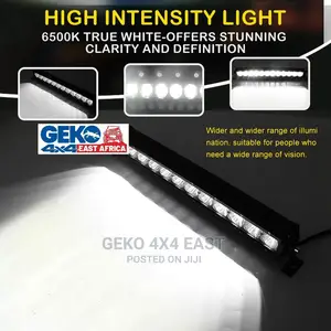 44 Inch Spot LED Bar. Laser Beams Free Wiring Harness
