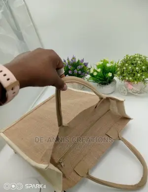 Zipper Jute Bags