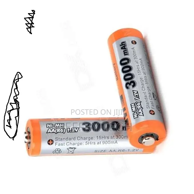Multiple Power AA 1.2V 3000mah Rechargeable Battery