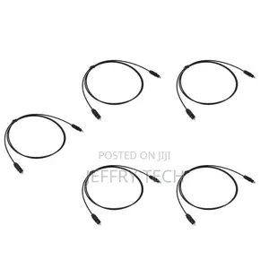 5x Tos Optic Fibre Digital Audio Cable OD22 For DVD Power Am