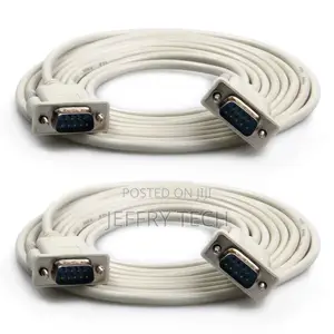 5m RS232 DB9 9pin Serial Male to Male COM Port-