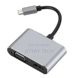 Generic USB-C HDMI VGA Splitter Box