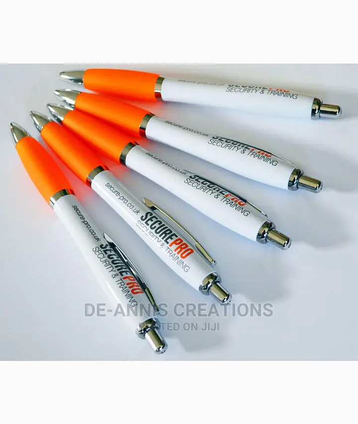 Branded Pen With Silver Tip