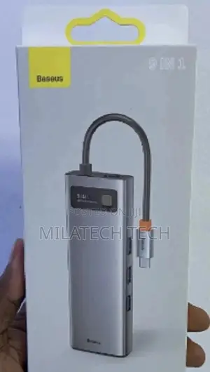 Metal Gleam Series 9-In-1 Multifunctional Type-C HUB